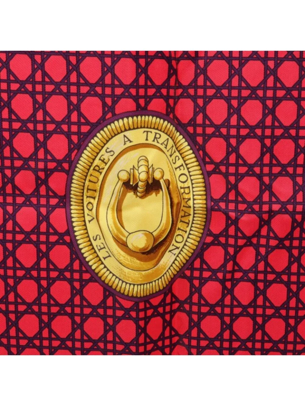 Hermes Scarf Carre 90 les Voitures Transformation Silk